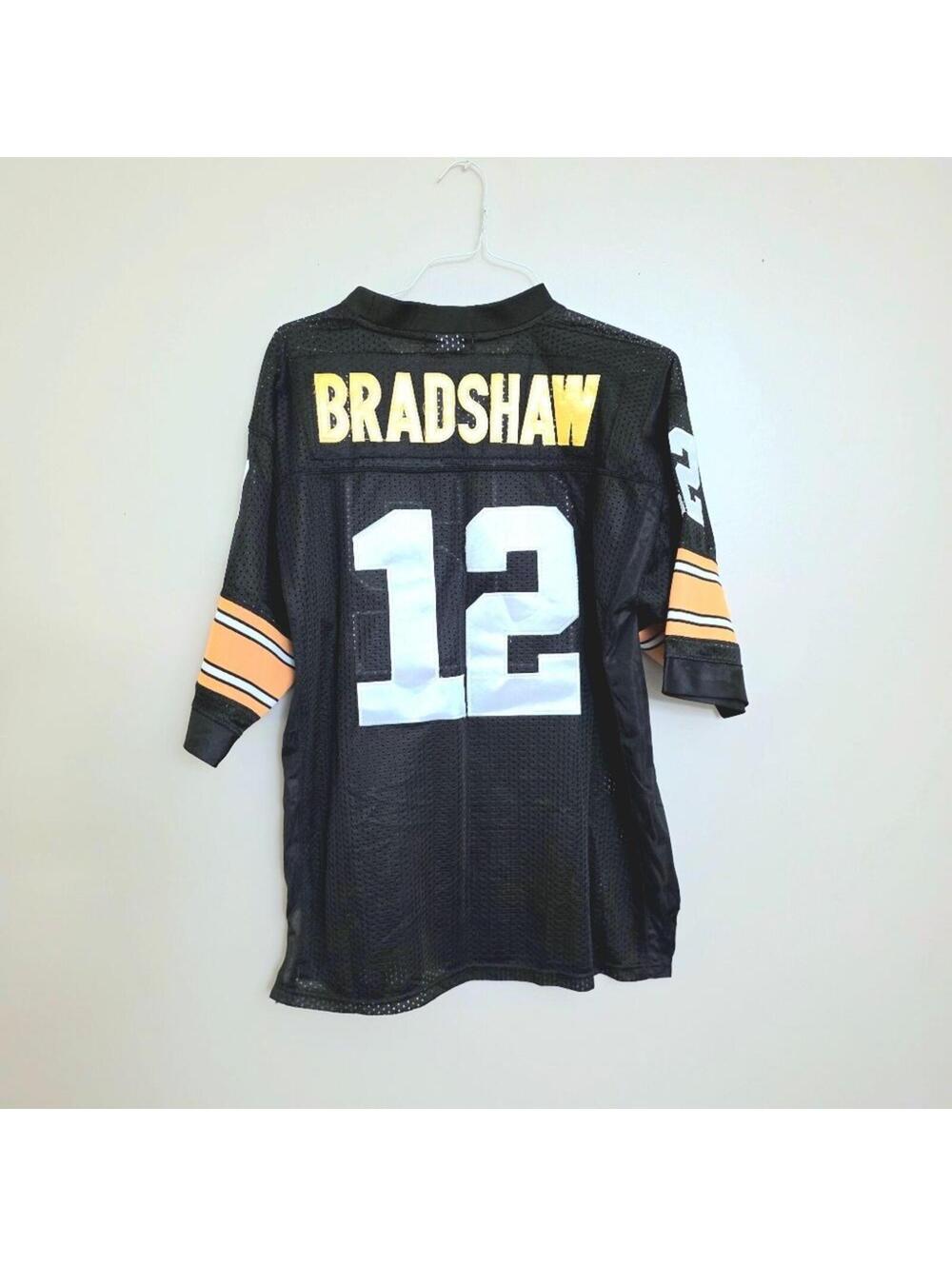NFL Pittsburgh Steelers Terry Bradshaw #12 Jersey sz 48